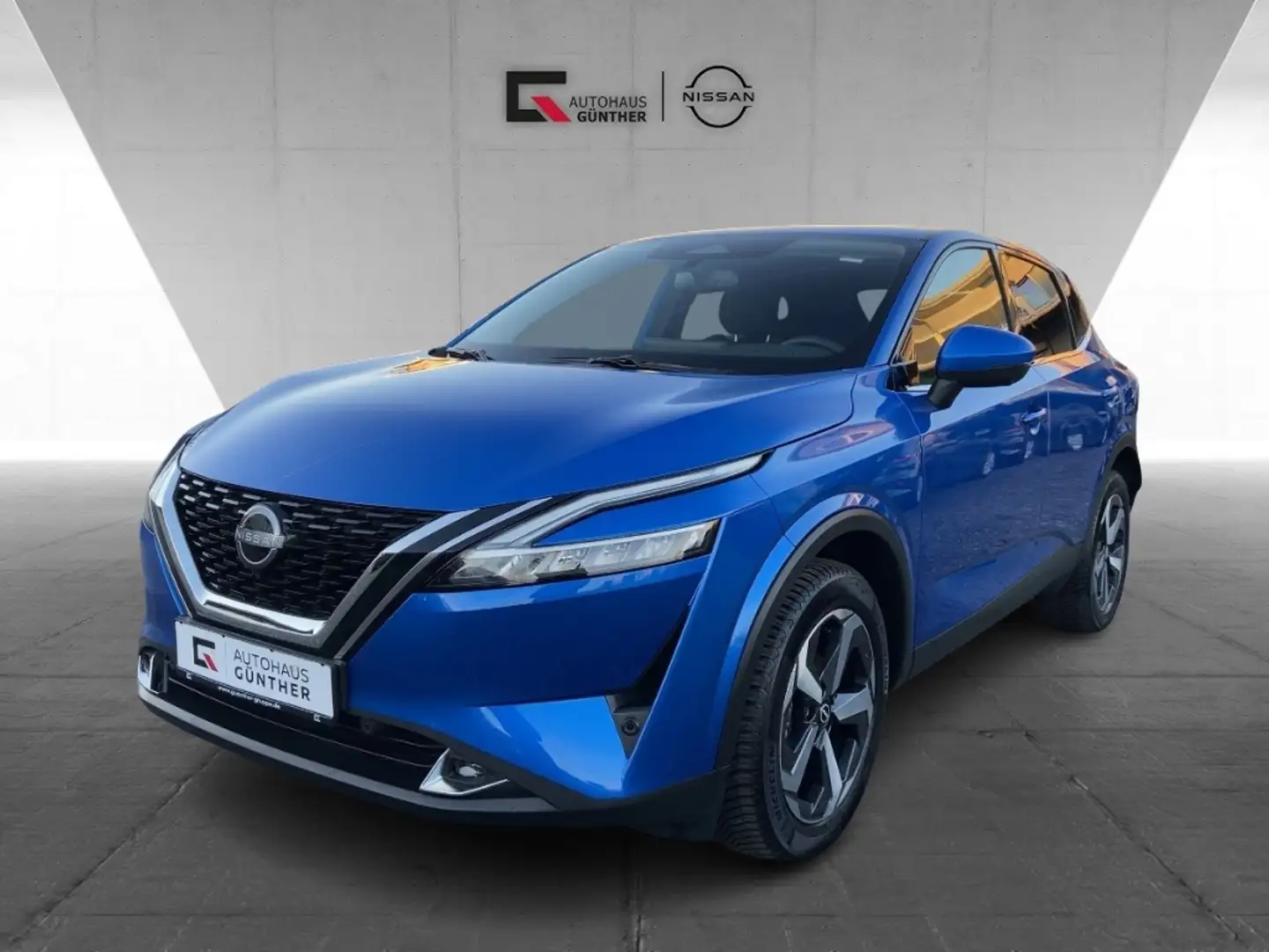 Nissan Qashqai N-Connecta EU6d MY22 1.3 DIG-T MHEV 158 PS Xtronic Blauw - 1