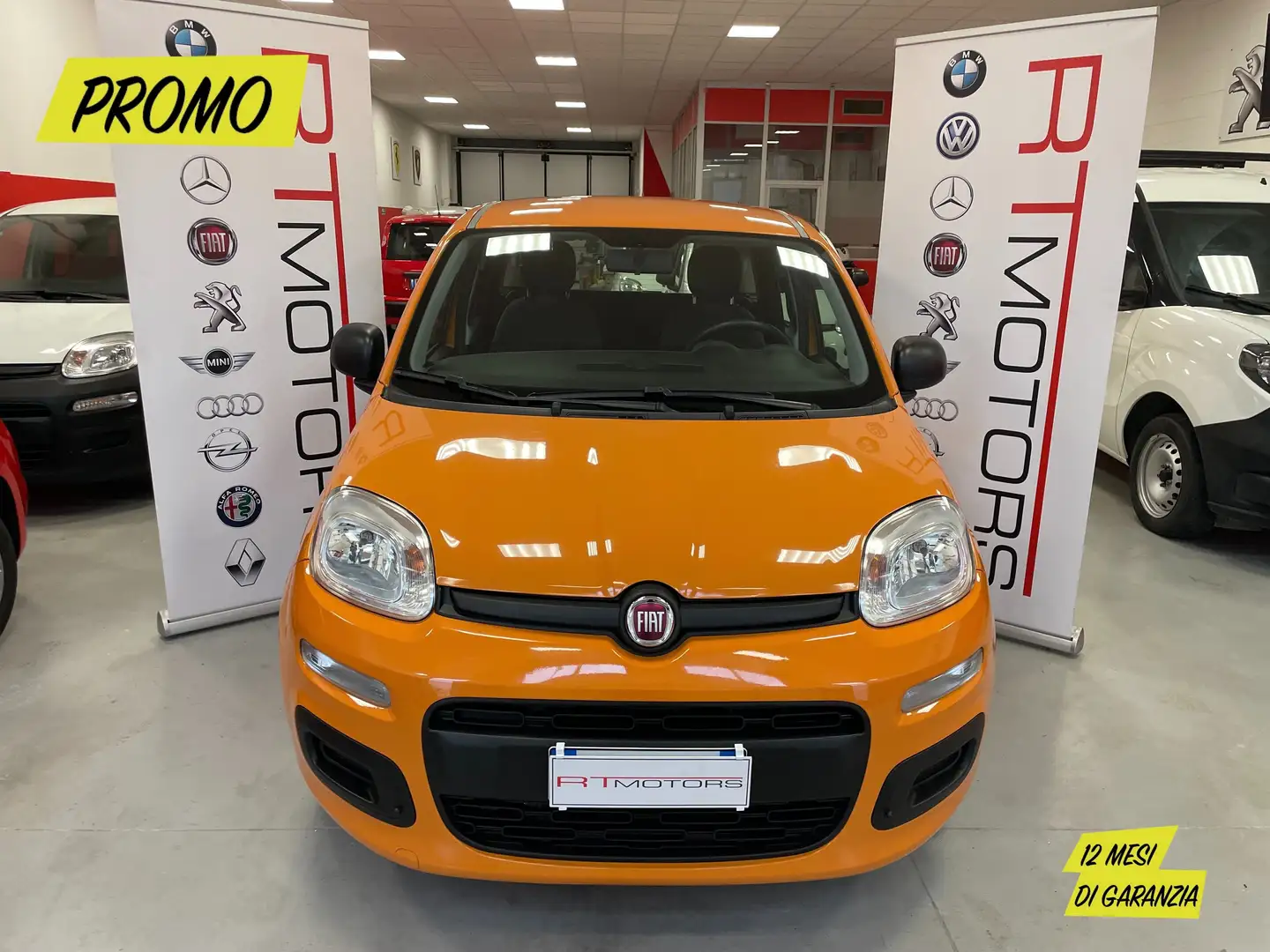 Fiat Panda 1.2 Easy 69 cv Arancione - 1