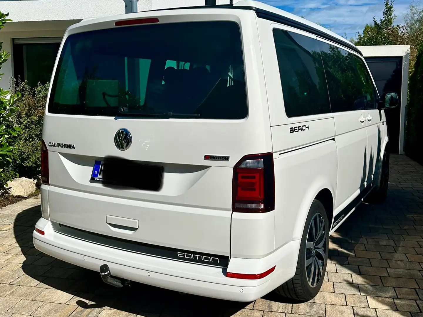 Volkswagen T6 California Beach Edition 2.0 TDI 4 Motion / LED/ AHK Weiß - 2