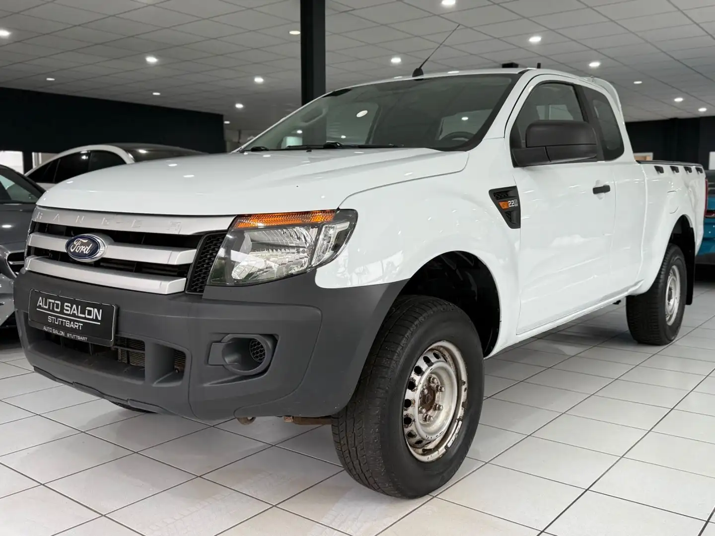 Ford Ranger XL 2.2 Extrakabine 4x4 *KLIMA*AHK*TÜV* Blanc - 1