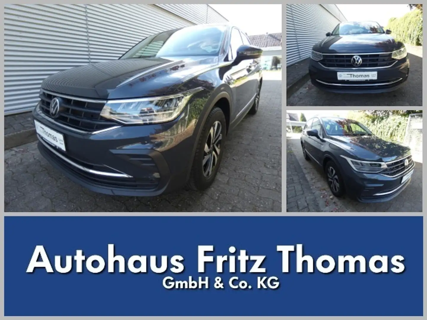 Volkswagen Tiguan 1.5 TSI DSG Active LED Navi AHK SHZ PDC Klima Grau - 1