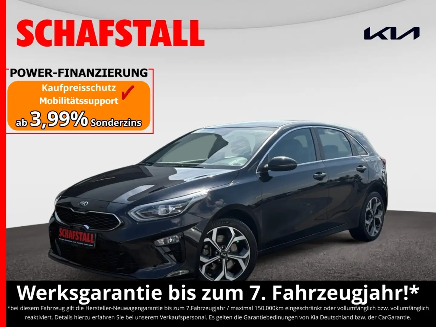 Kia Ceed / cee'd 1.6 CRDi DCT Spirit Technik-& Sitz-Paket Navi Schwarz - 1