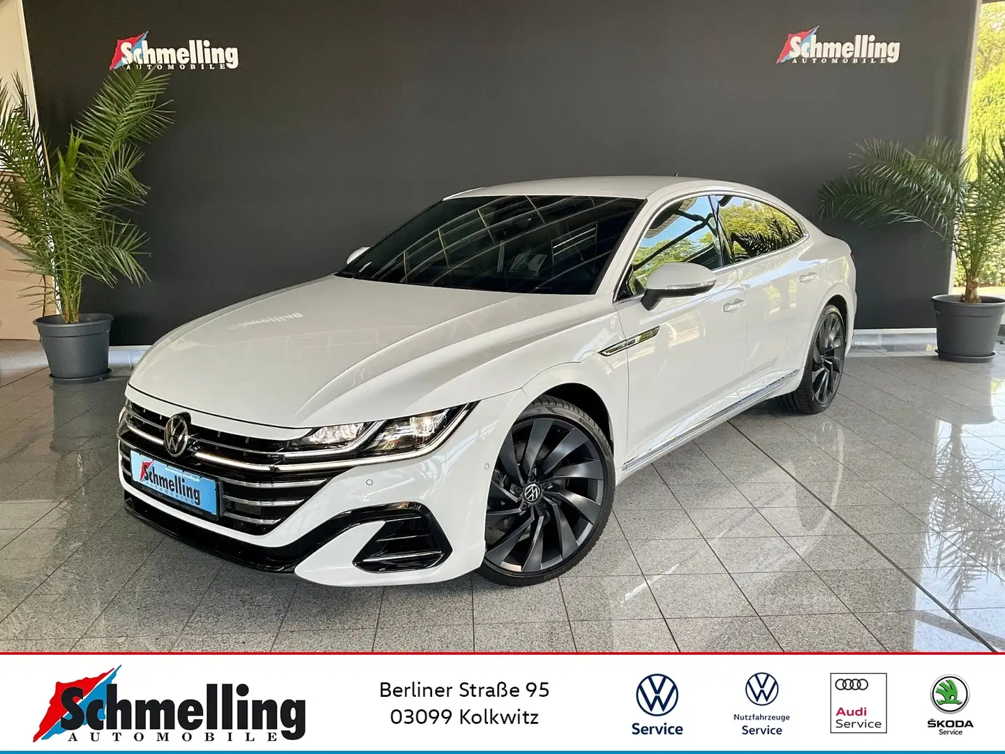 Volkswagen Arteon R-Line 2,0 TSI 4Motion LED NAVI LEDER 20" STH Weiß - 1