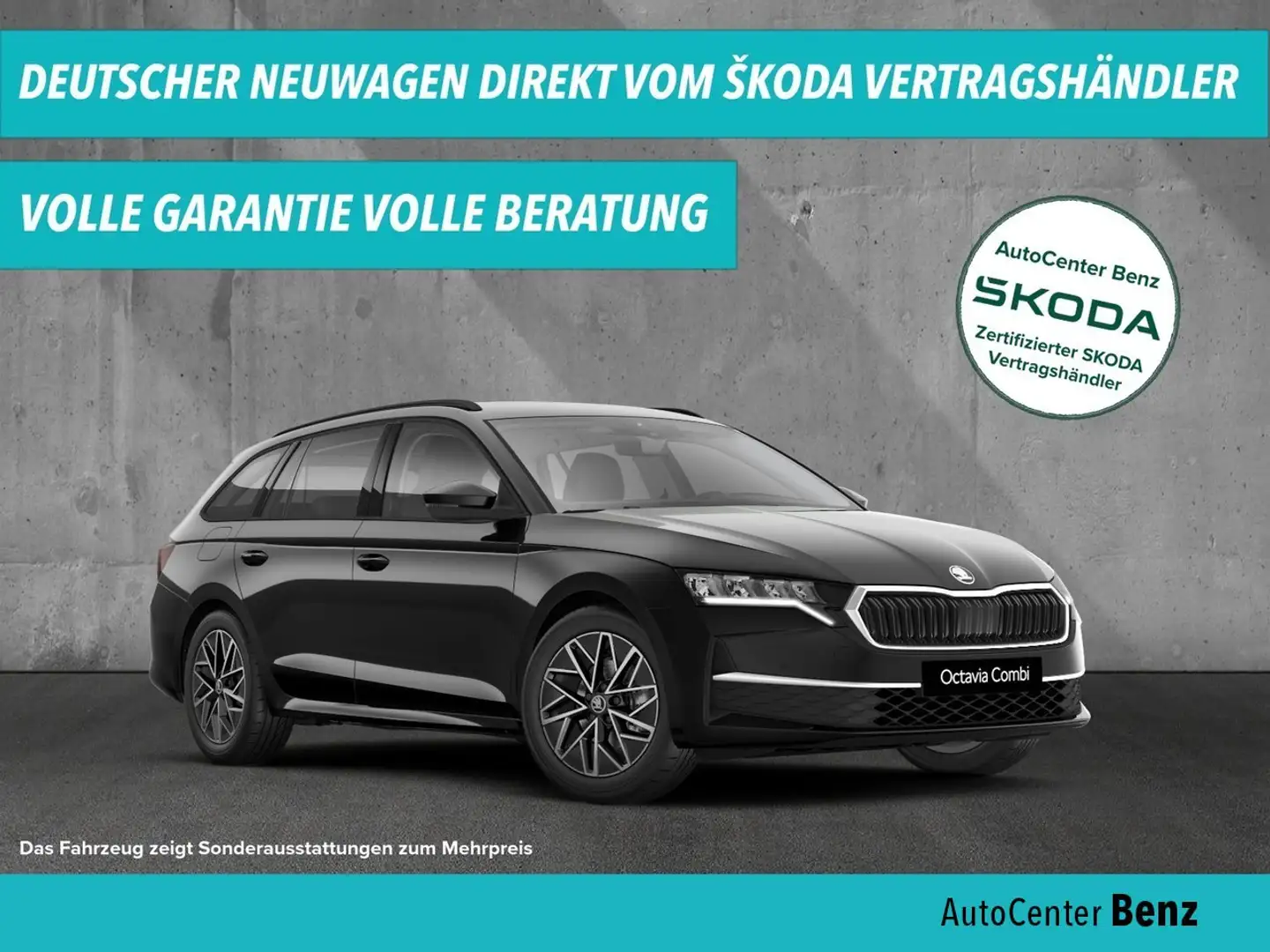 Skoda Octavia Combi 1.5 TSI mHEV Balance *pACC*AHK*LED Klima Negro - 1