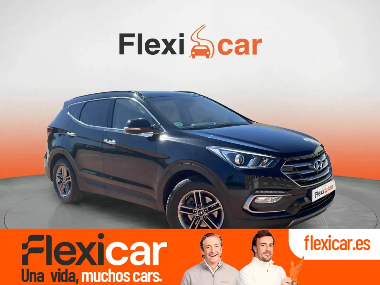 Hyundai SANTA FE 2.2CRDi 4x2 Klass Sky 7s Negro - 1