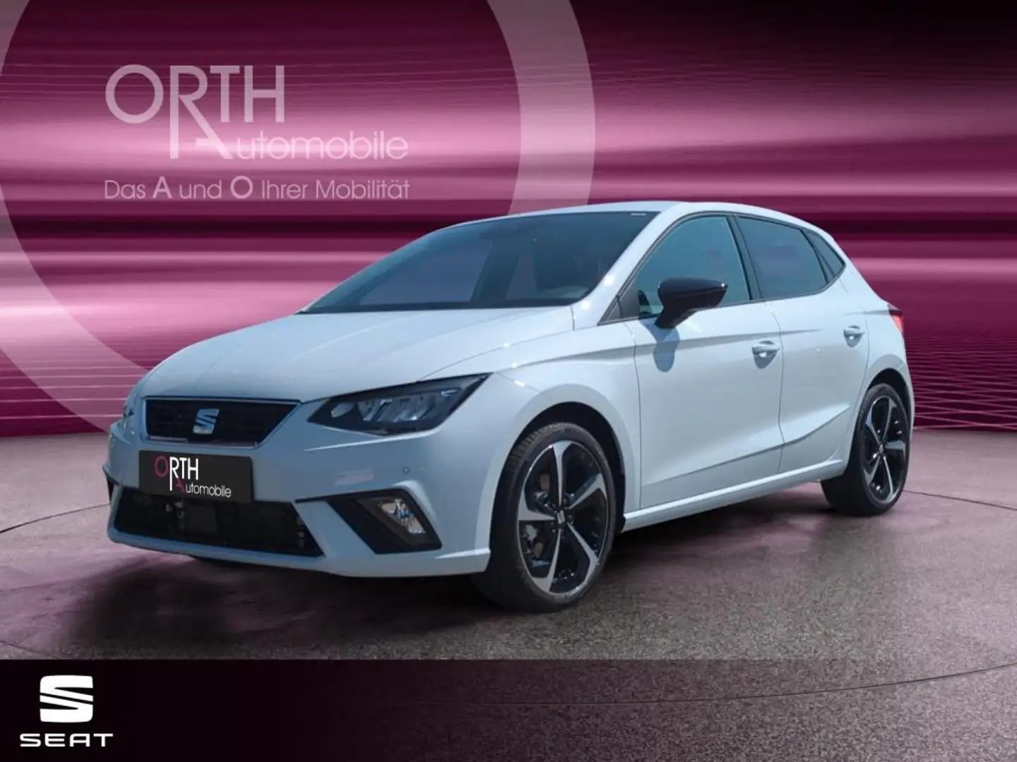 SEAT Ibiza FR 1.0TSI 115PS DSG KAMERA NAVI FULL LINK KE Weiß - 1