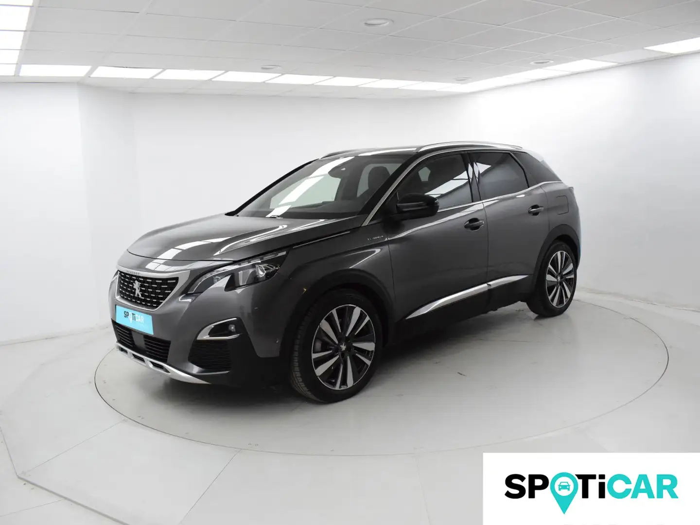Peugeot 3008 Hybrid 300 e-EAT8 GT Gris - 2