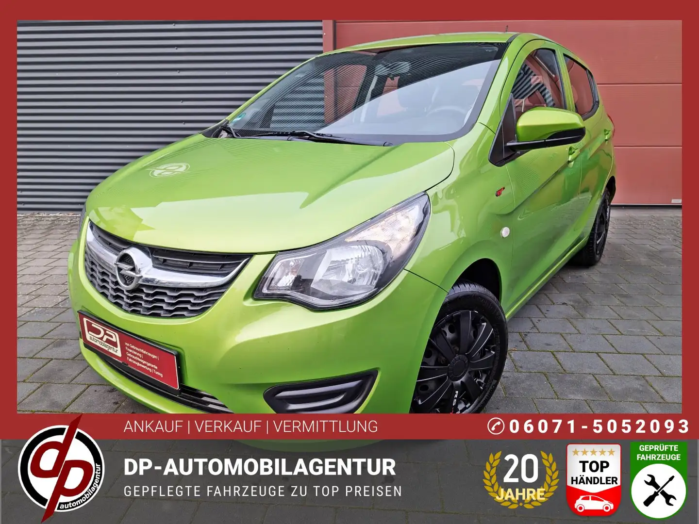 Opel Karl 1.0 "Sport" *KLIMA/5-TÜRER/BLUETOOTH* Grün - 1