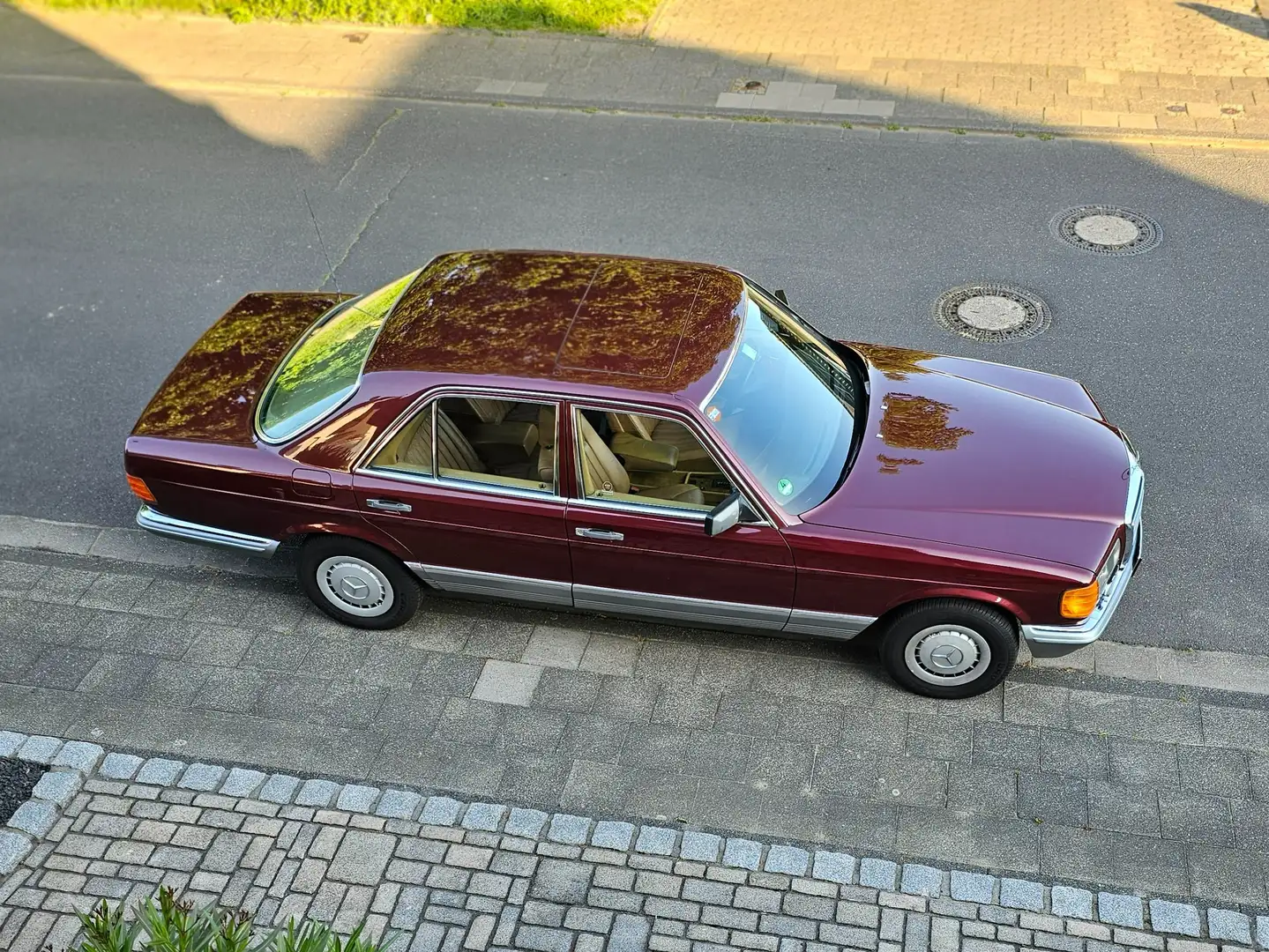 Mercedes-Benz 380 W126 Roşu - 2