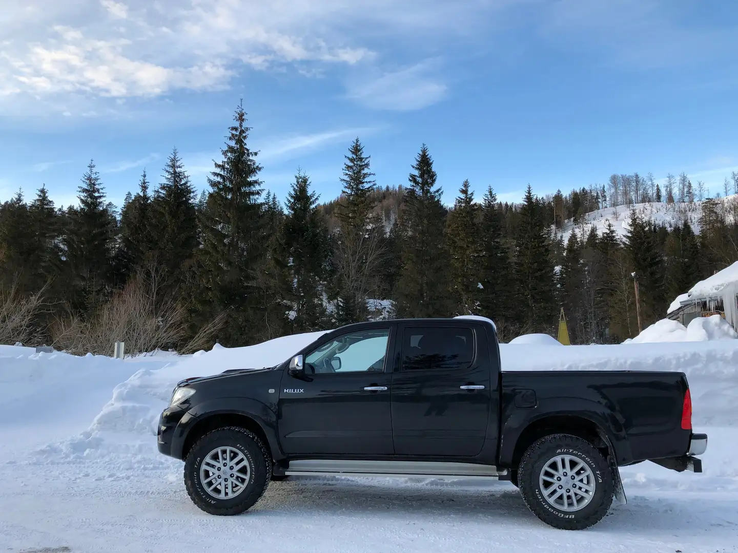 Toyota Hilux 3.0 D-4D Doppelkabine Schwarz - 2