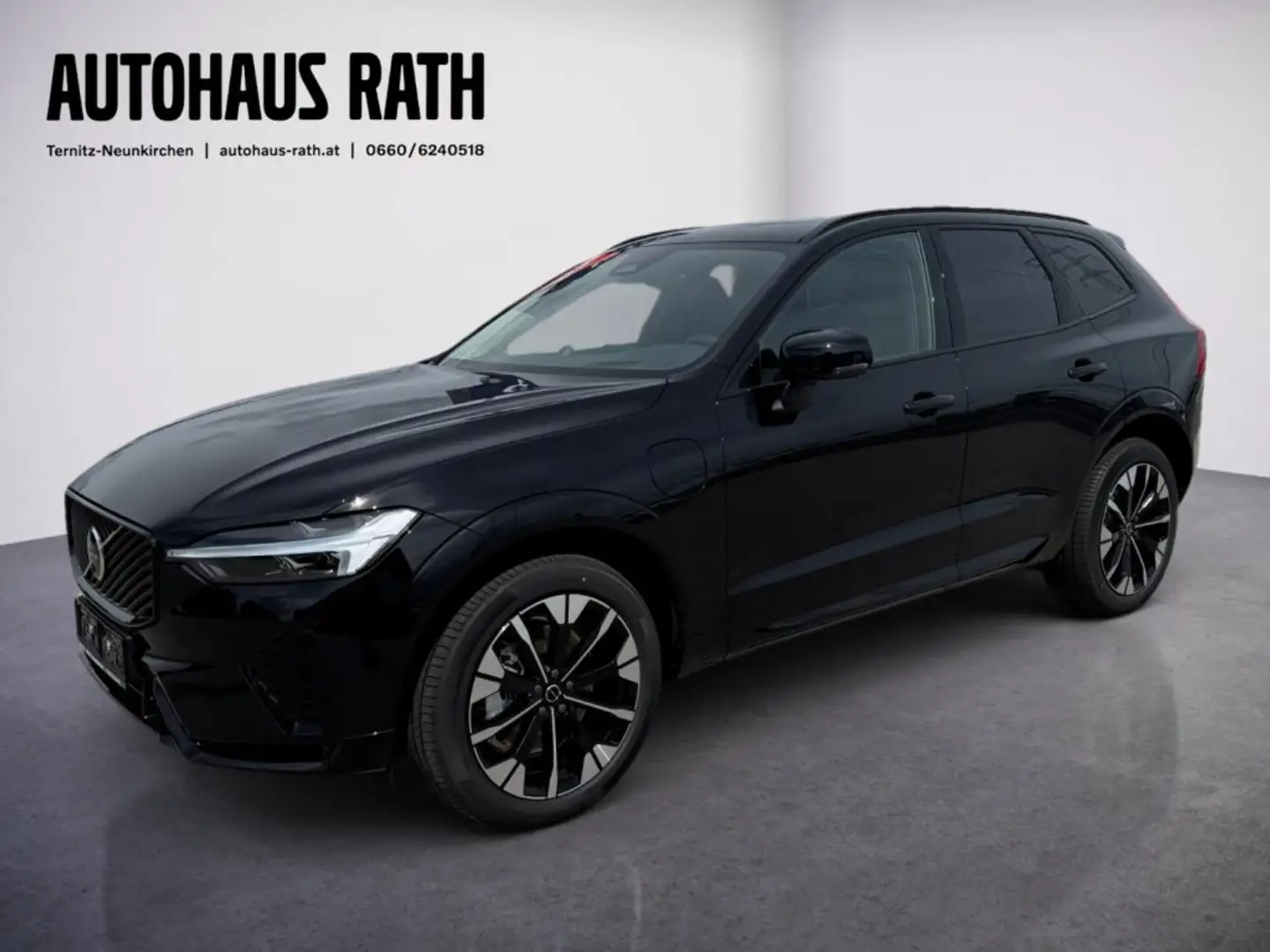 Volvo XC60 Ultra, T6 AWD Plug-in Hybrid, Elektrisch/Benzin, D Schwarz - 1