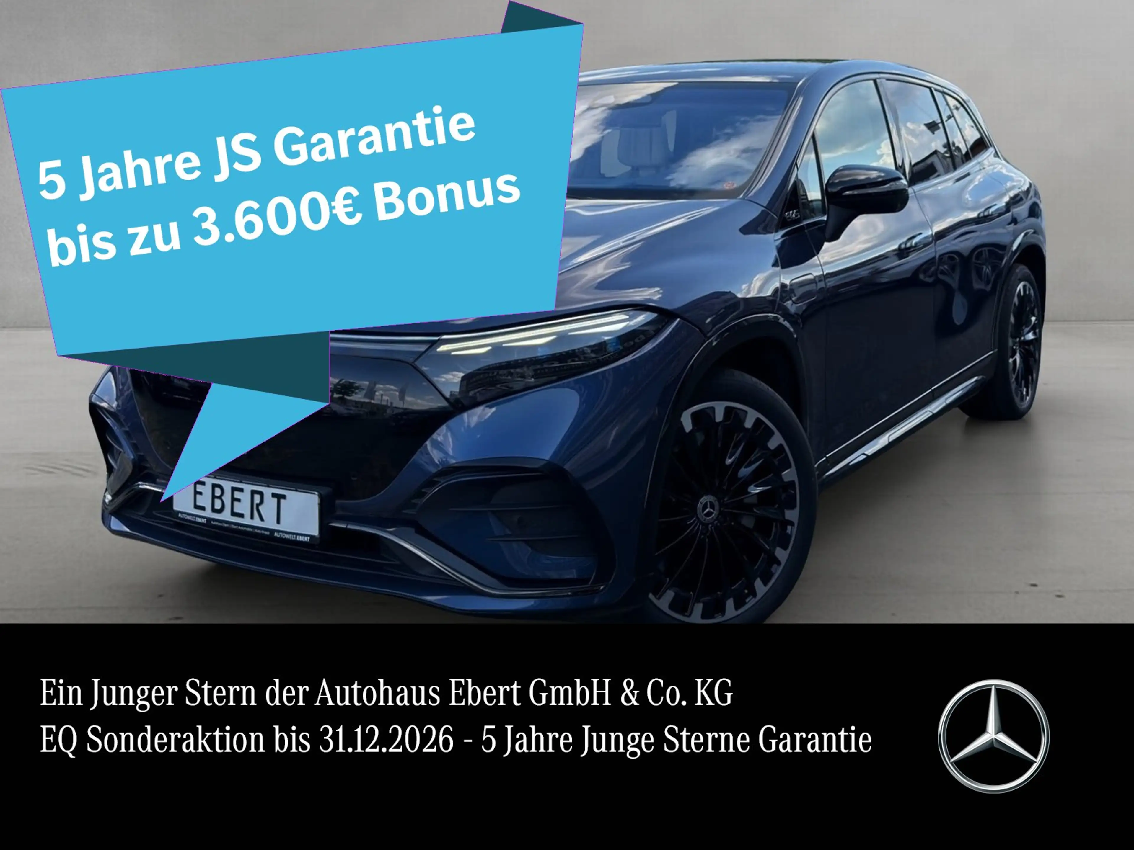 Mercedes-Benz EQS SUV EQS580 SUV AMG BusinesClass 7-Sitz ExclusivNappa