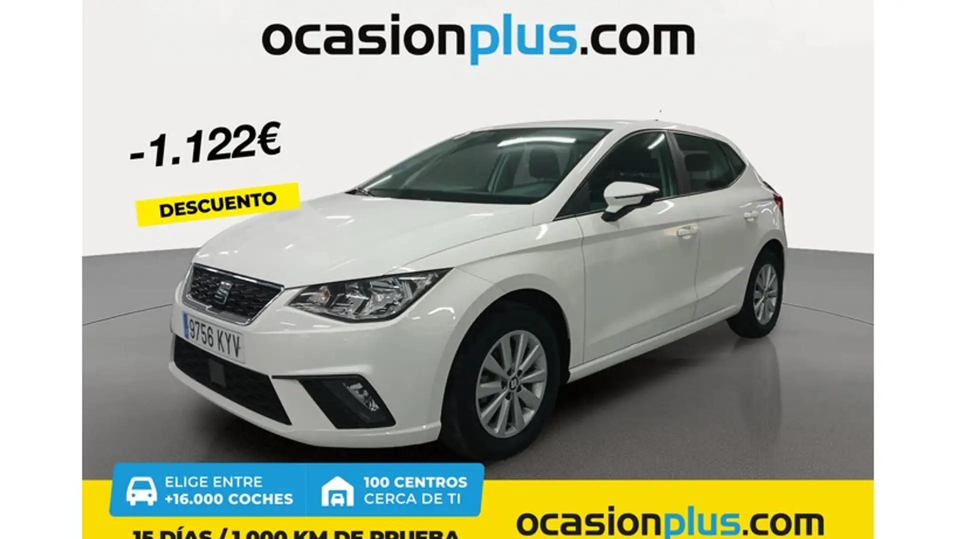 SEAT Ibiza 1.0 TGI S&S Style 90 Weiß - 1