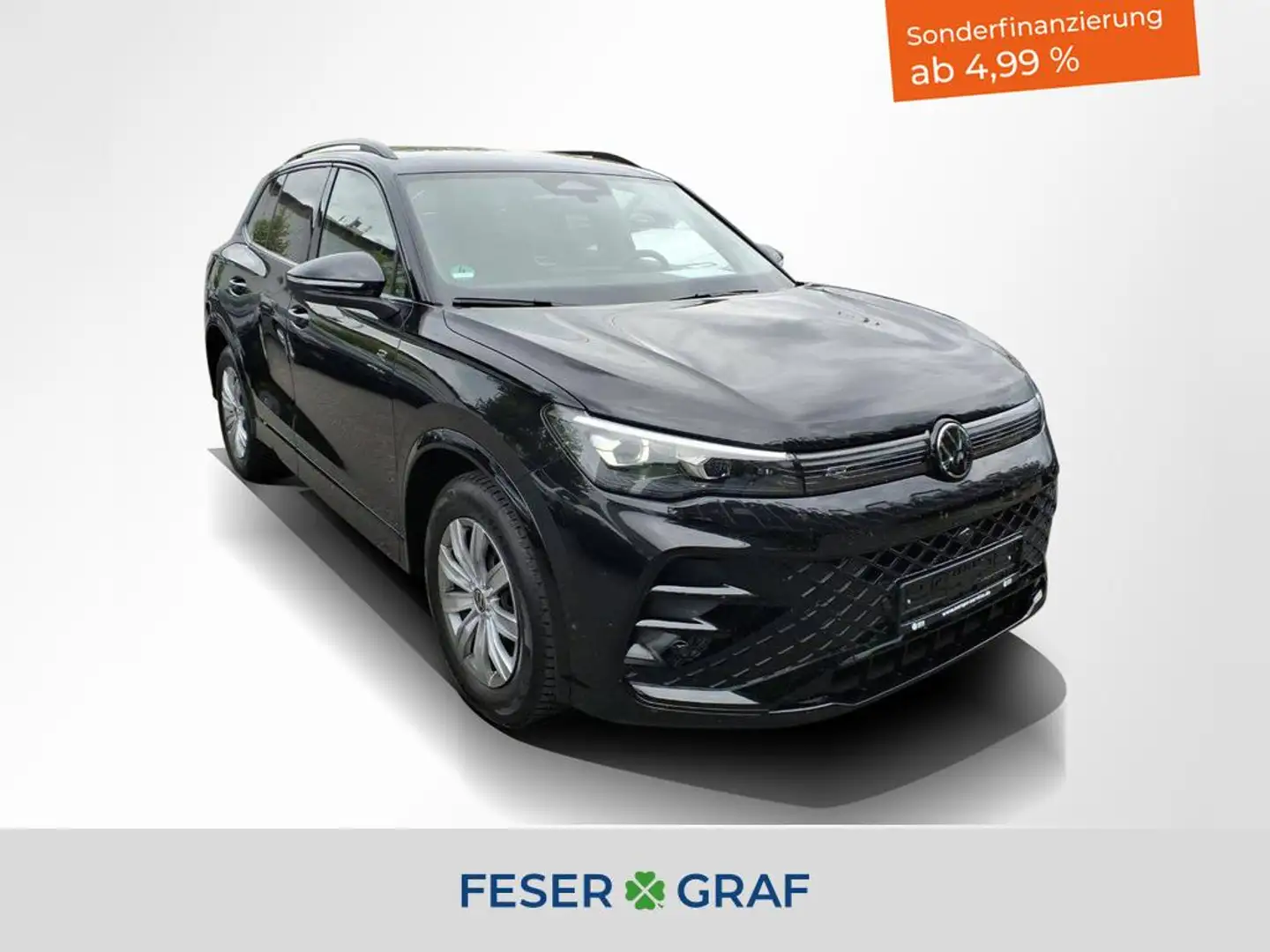 Volkswagen Tiguan 1.5 eTSI R-Line BlackStyle DSG IQ-Light / AreaView Schwarz - 1