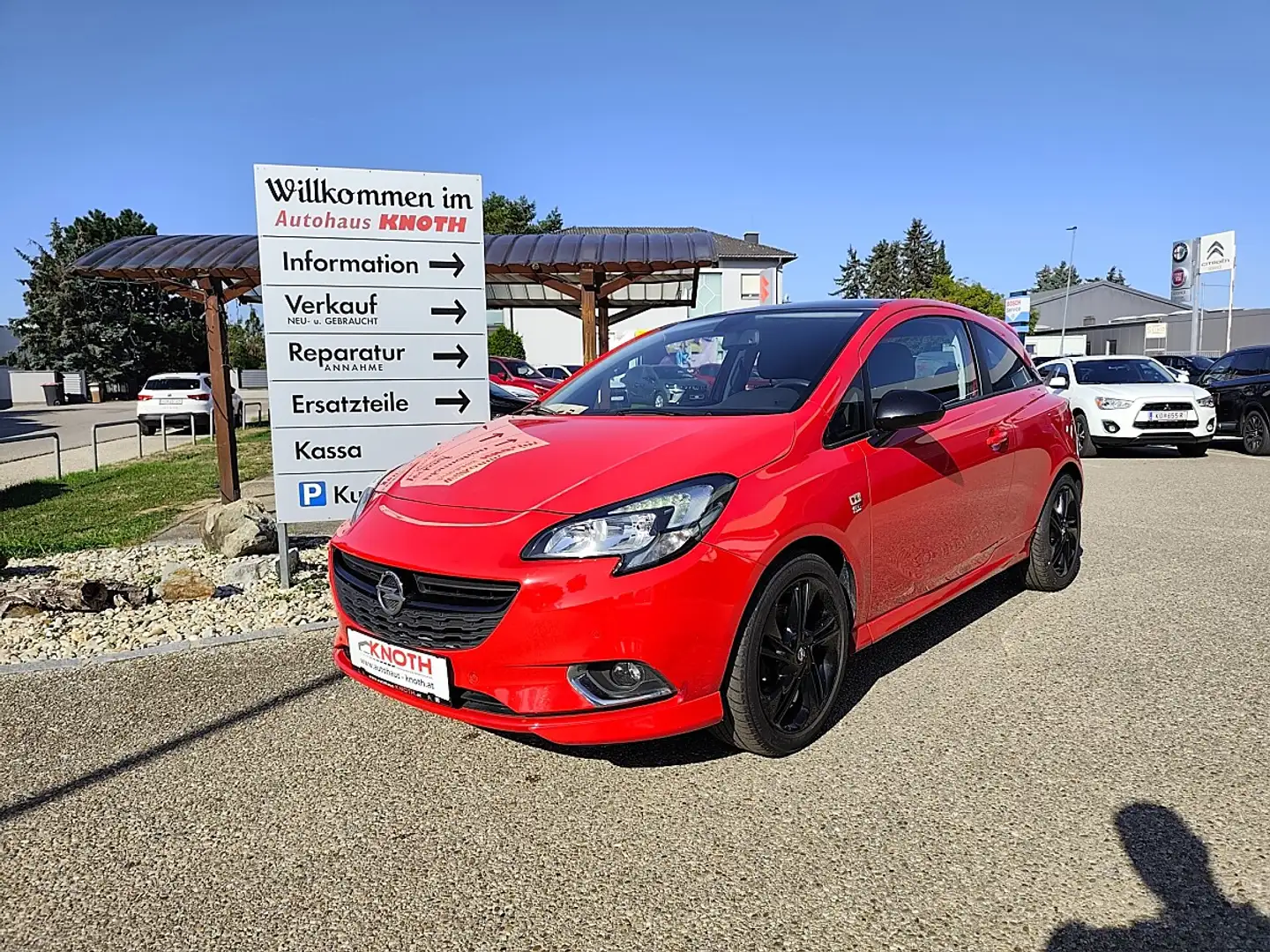 Opel Corsa 1,0 Turbo OPC-Line Rot - 1