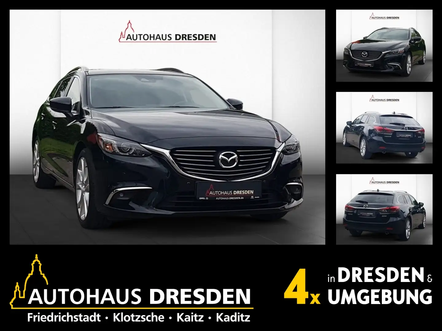 Mazda 6 Kombi 2.0 SKYACTIV-G 15 *LED*NAVI*SHZ Schwarz - 1