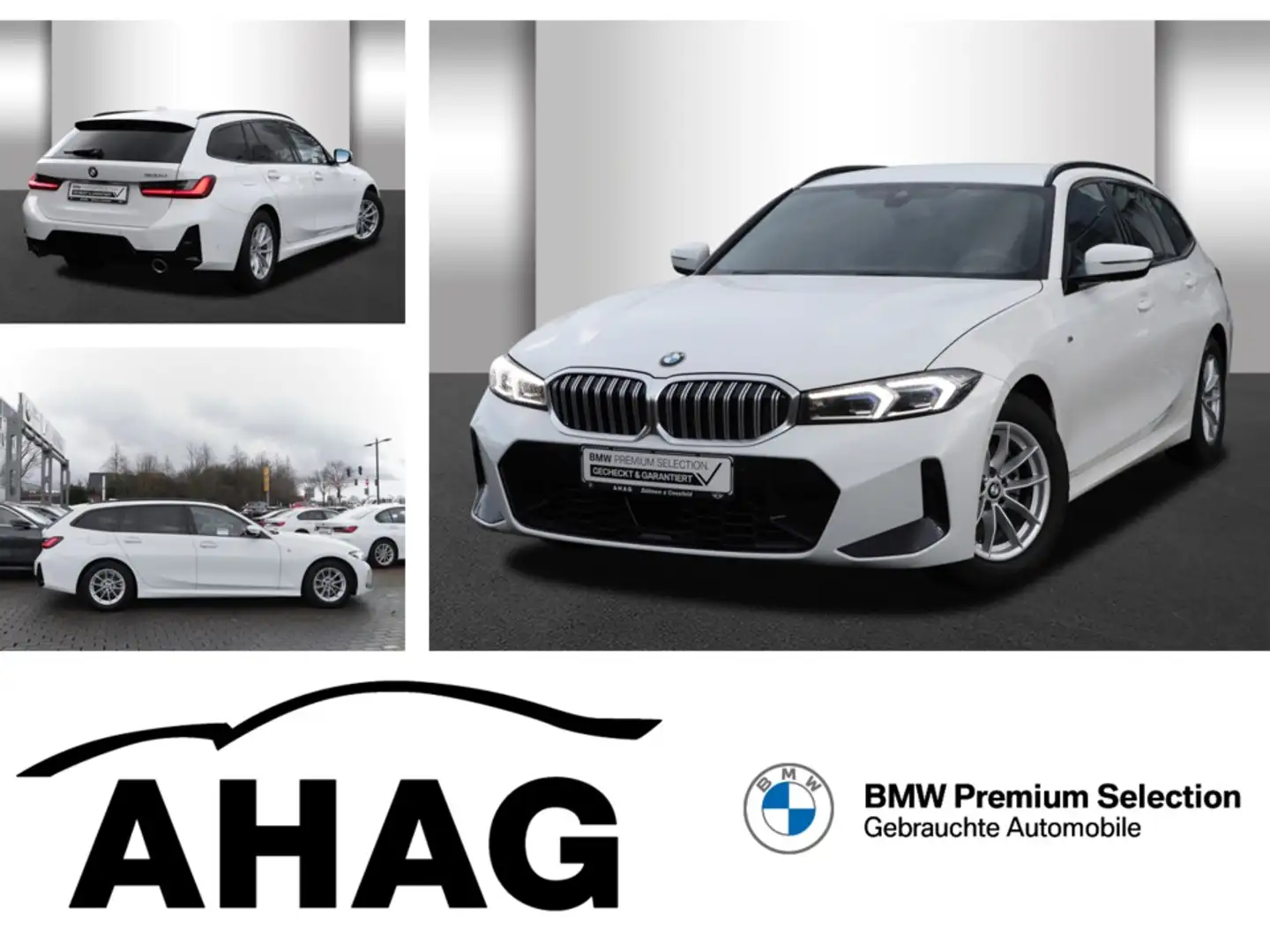 BMW 320 d Touring M-Paket Navi LED Scheinwerfer Wit - 1