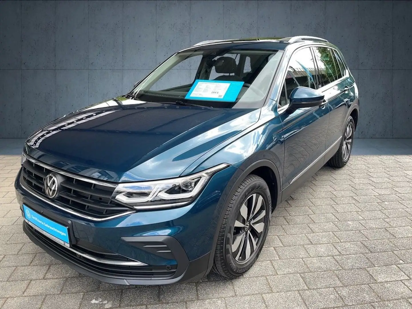 Volkswagen Tiguan 2.0 TDI Move Navi AHK Pano Bleu - 2