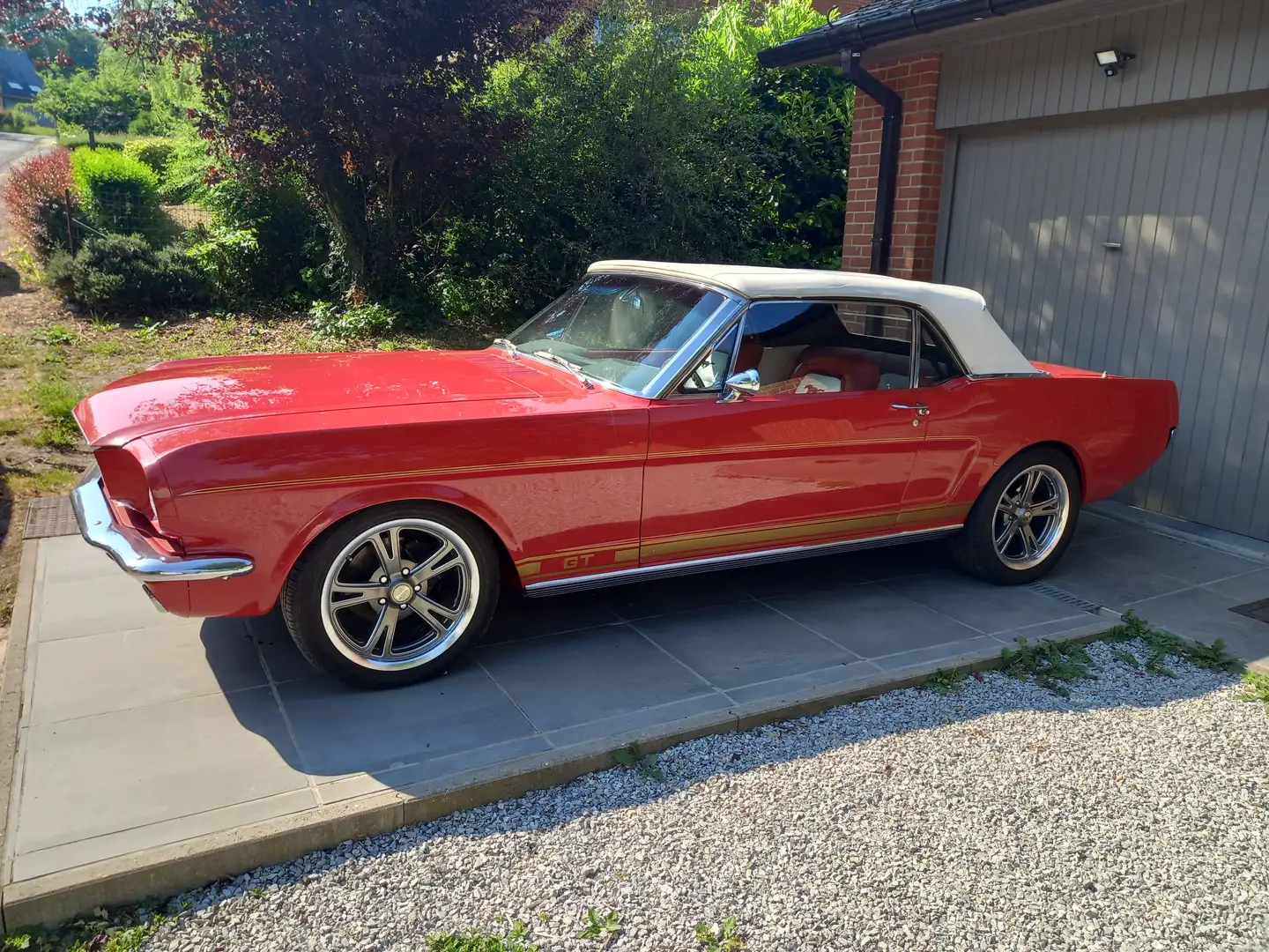 Ford Mustang 1964 1/2 code D Rood - 1