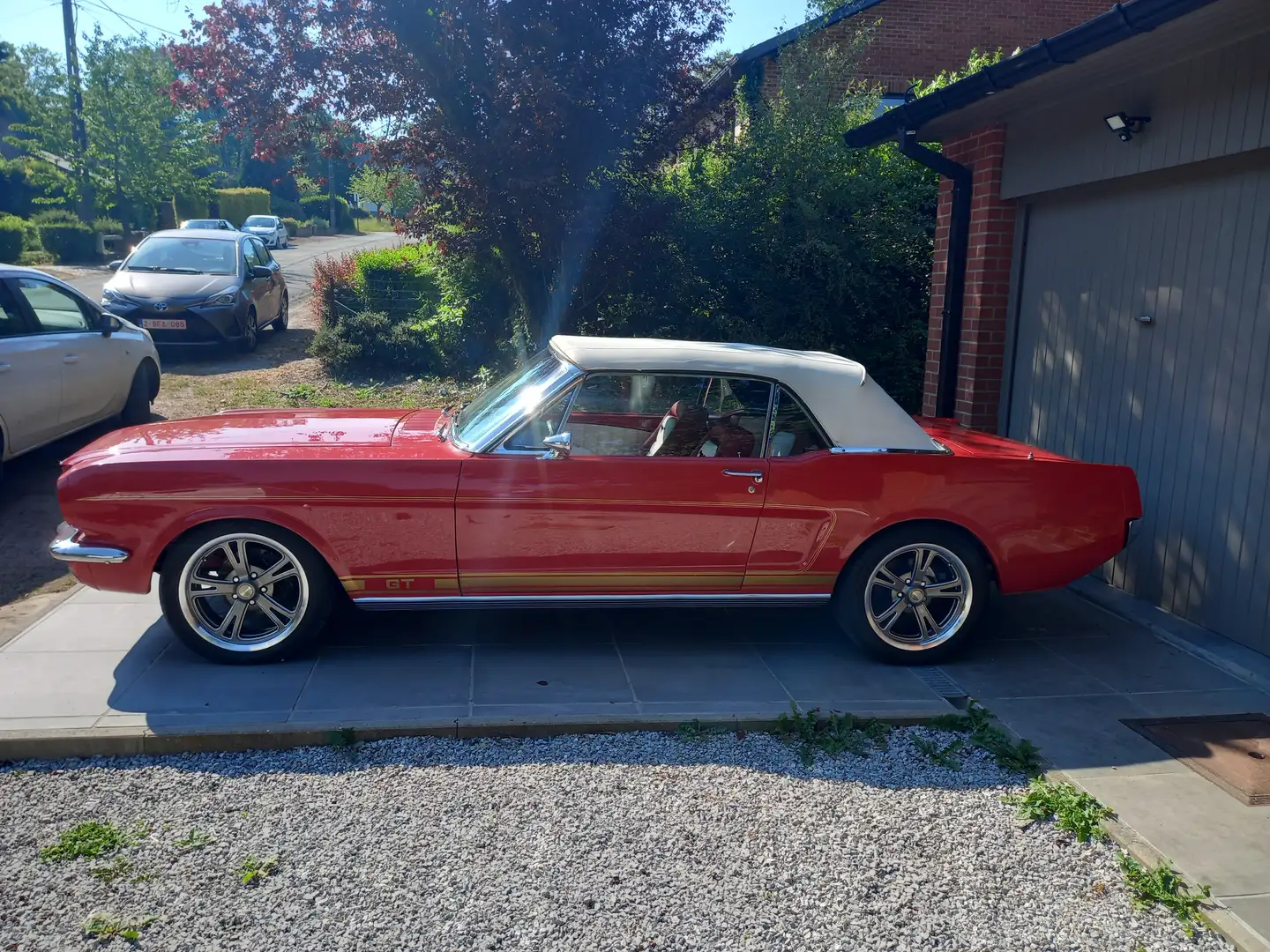 Ford Mustang 1964 1/2 code D Rouge - 2