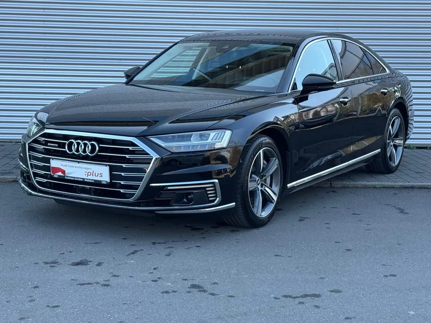 Audi A8 60 TFSIe QUATTRO+HUD+360°+ Schwarz - 2
