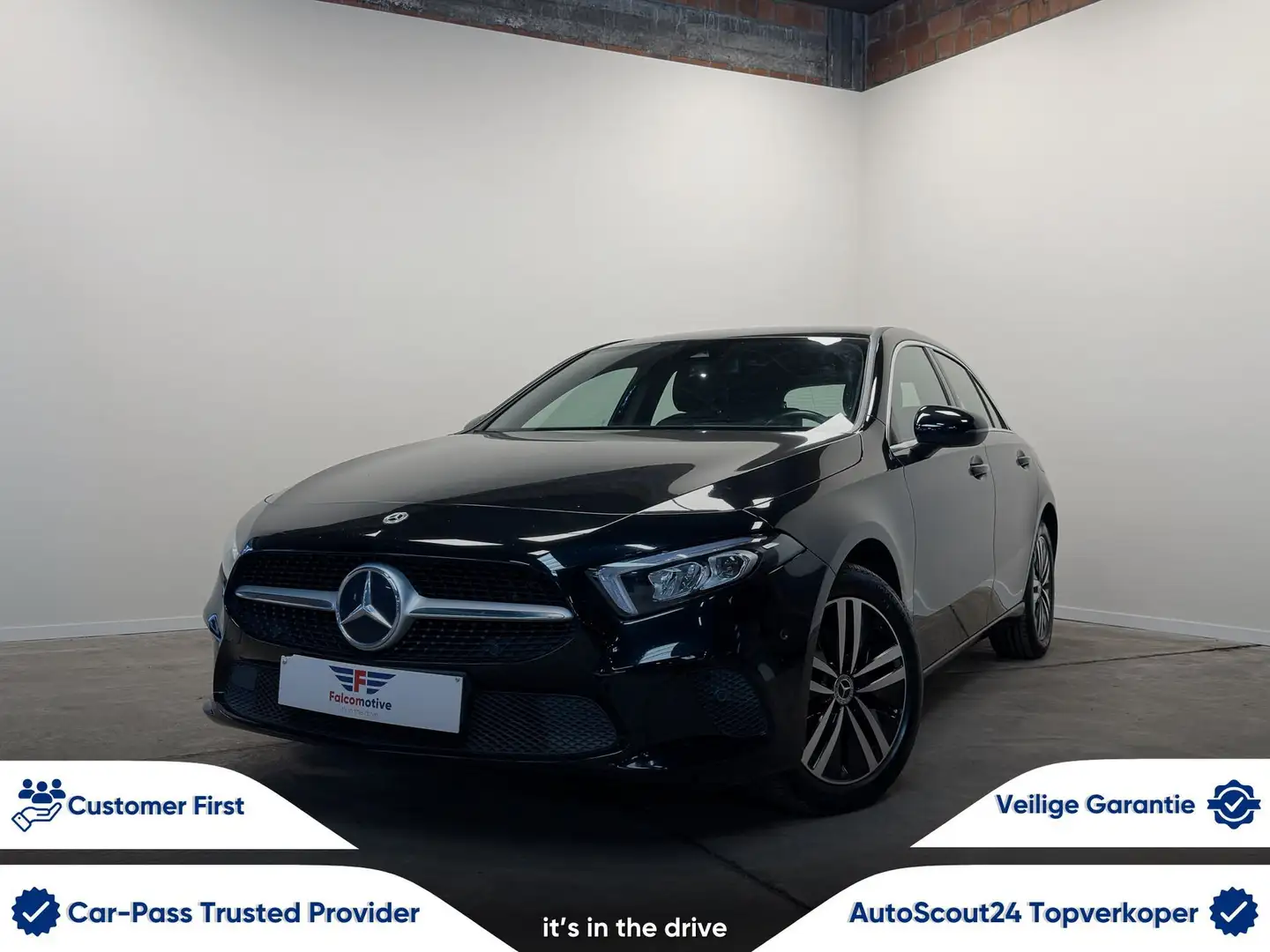 Mercedes-Benz A 250 e*PHEV*NAVI-MBUX*38.145 KM!*CARPLAY*LED* Zwart - 1