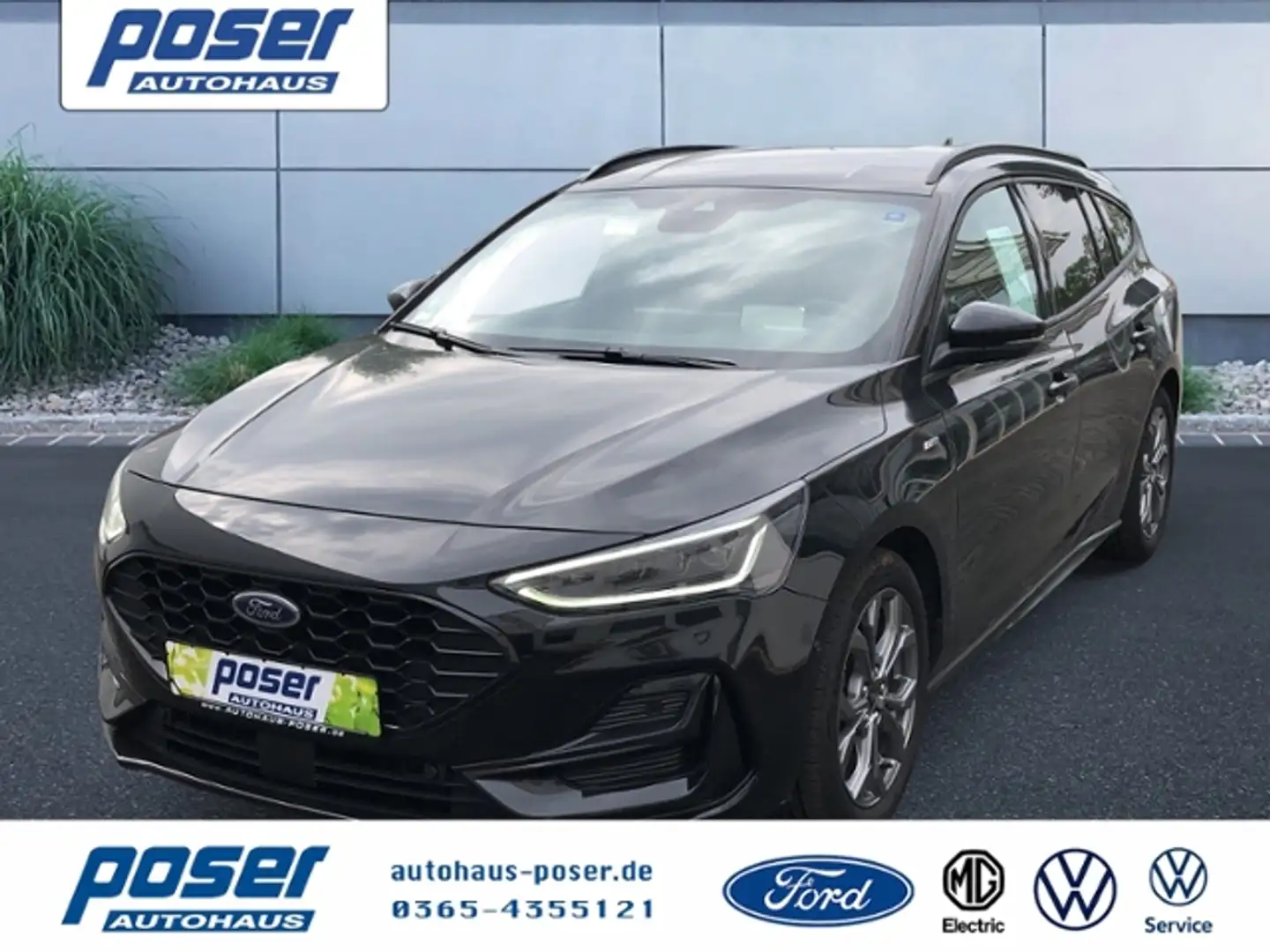 Ford Focus Turnier ST-Line X KLIMA LED NAVI ALU Schwarz - 1