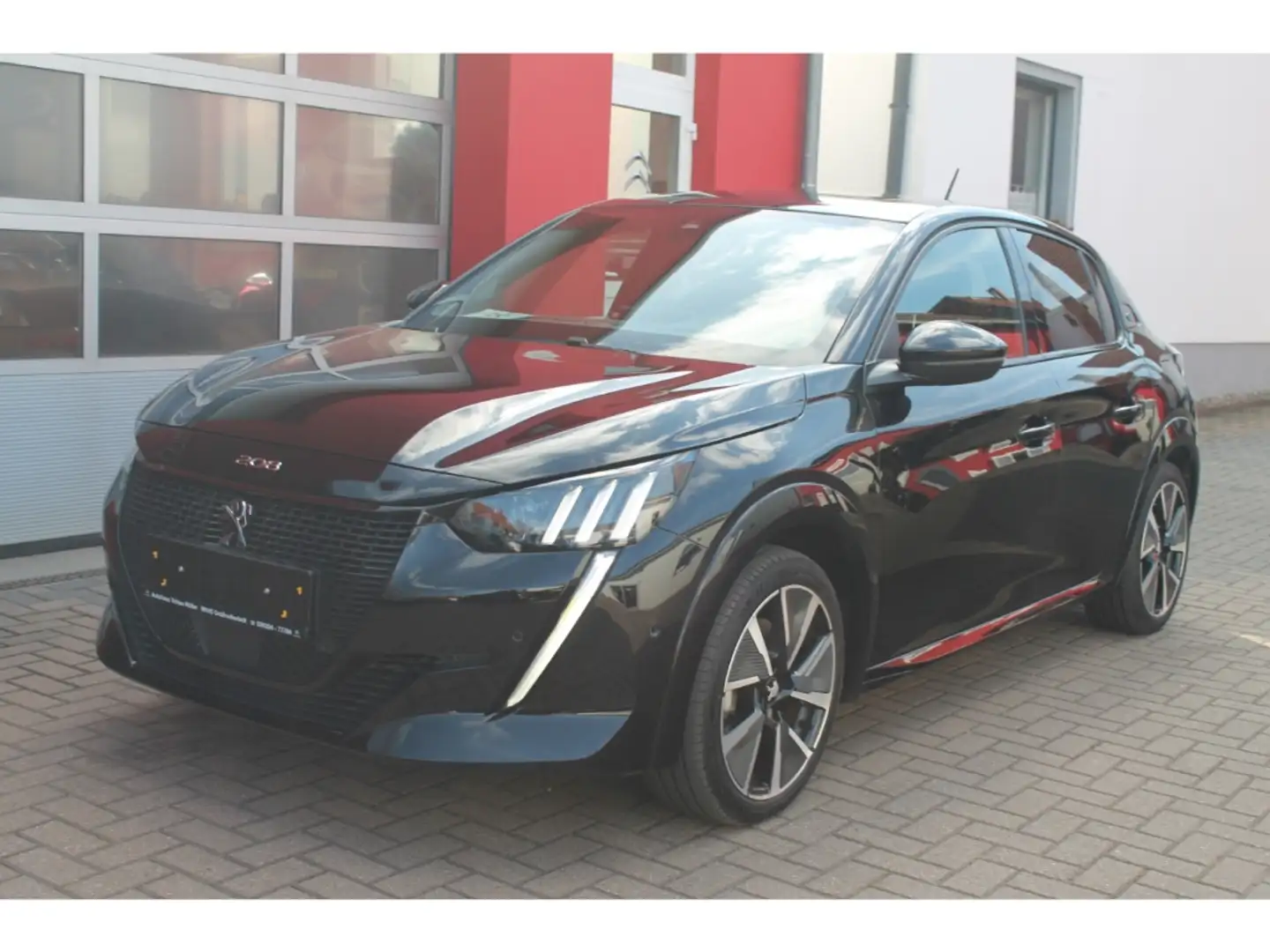 Peugeot 208 -e GT Dach Kamera Shz Navi ACC DAP+ DAB Schwarz - 1