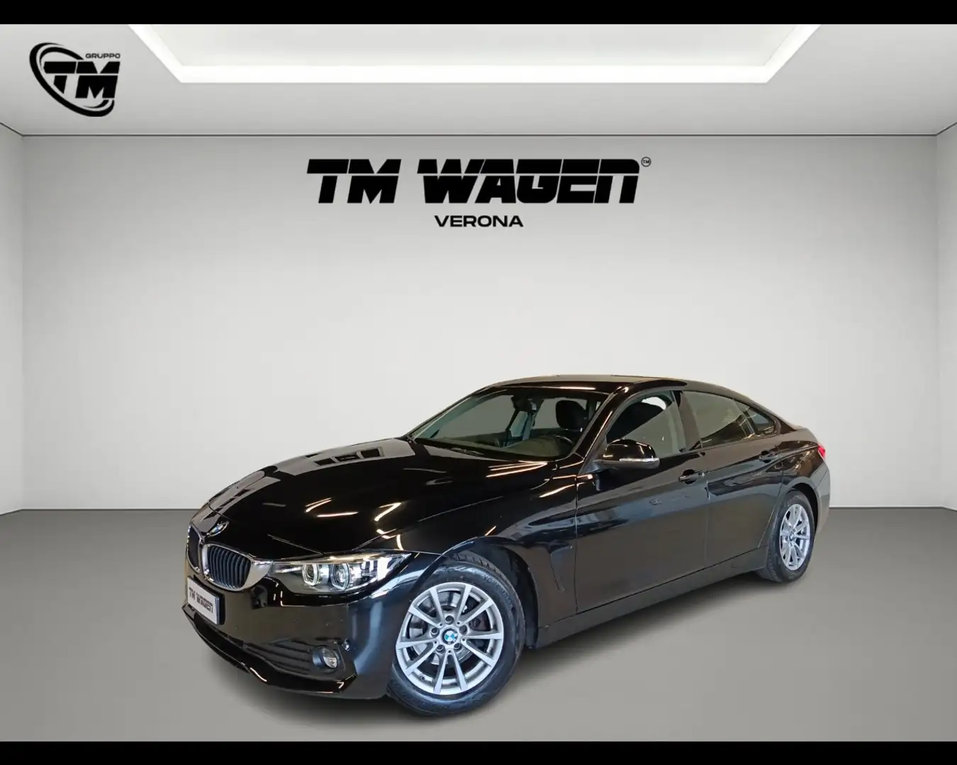 BMW 418 d Gran Coupé Advantage Schwarz - 1