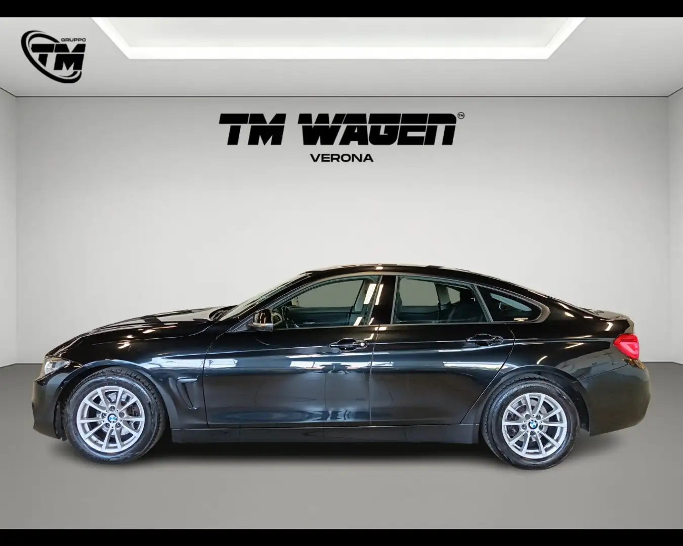 BMW 418 d Gran Coupé Advantage Schwarz - 2