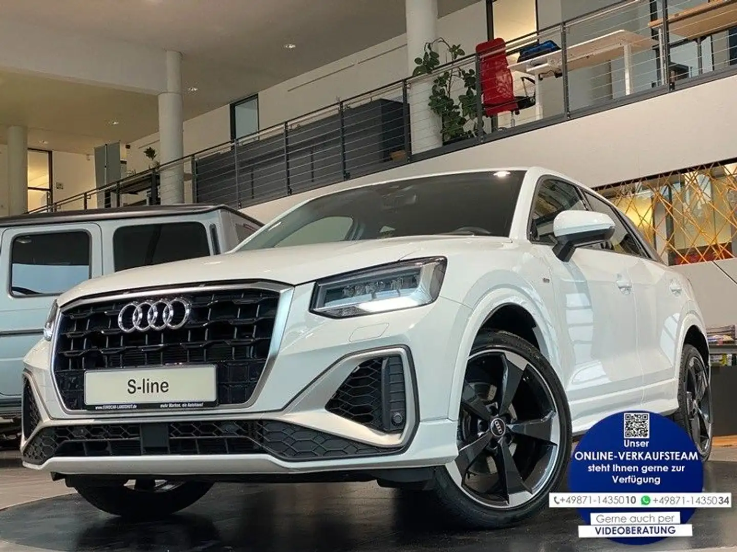 Audi Q2 35 TFSI S-line Klimaauto. Shzg DSP 19"-Rotor Weiß - 1