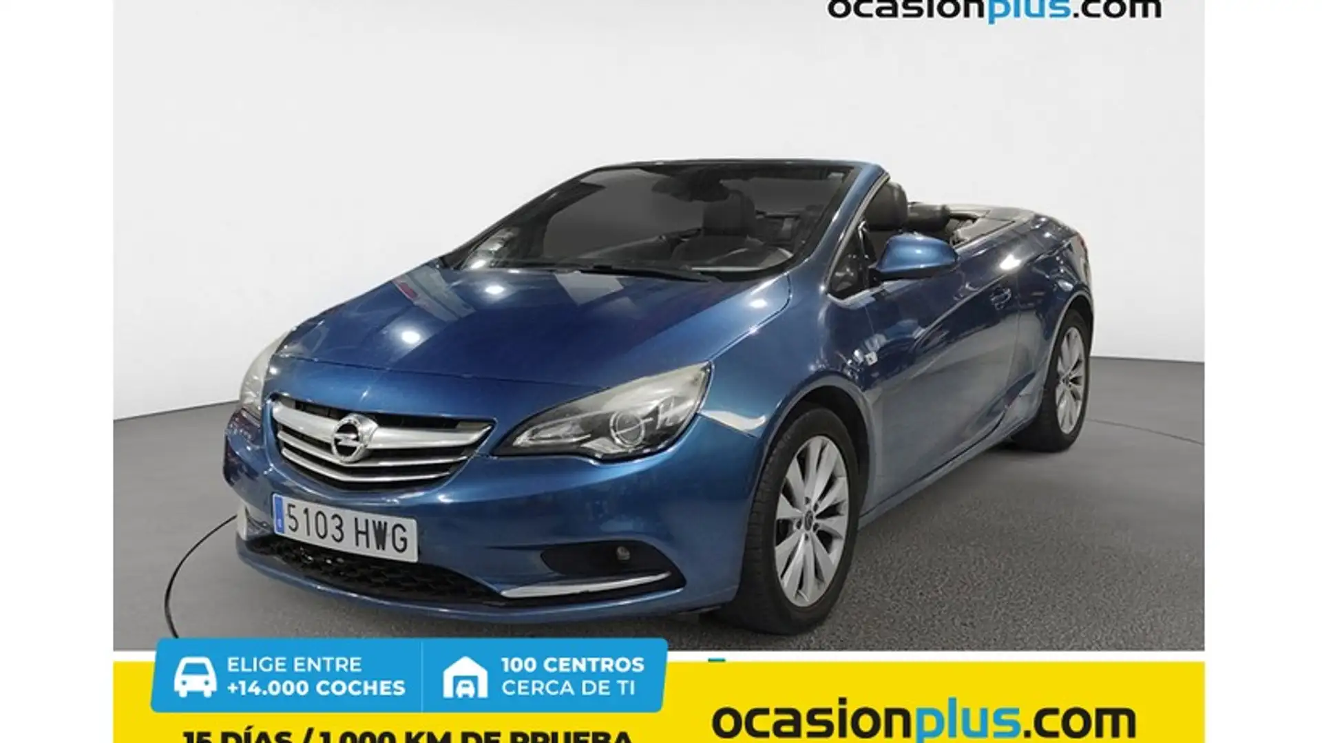 Opel Cabrio 1.4T S&S Excellence Bleu - 1