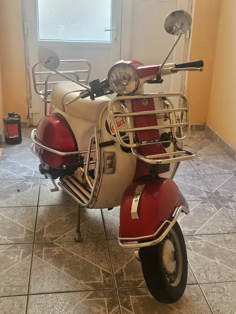 LML Star 125 2T manuel Rouge - 1