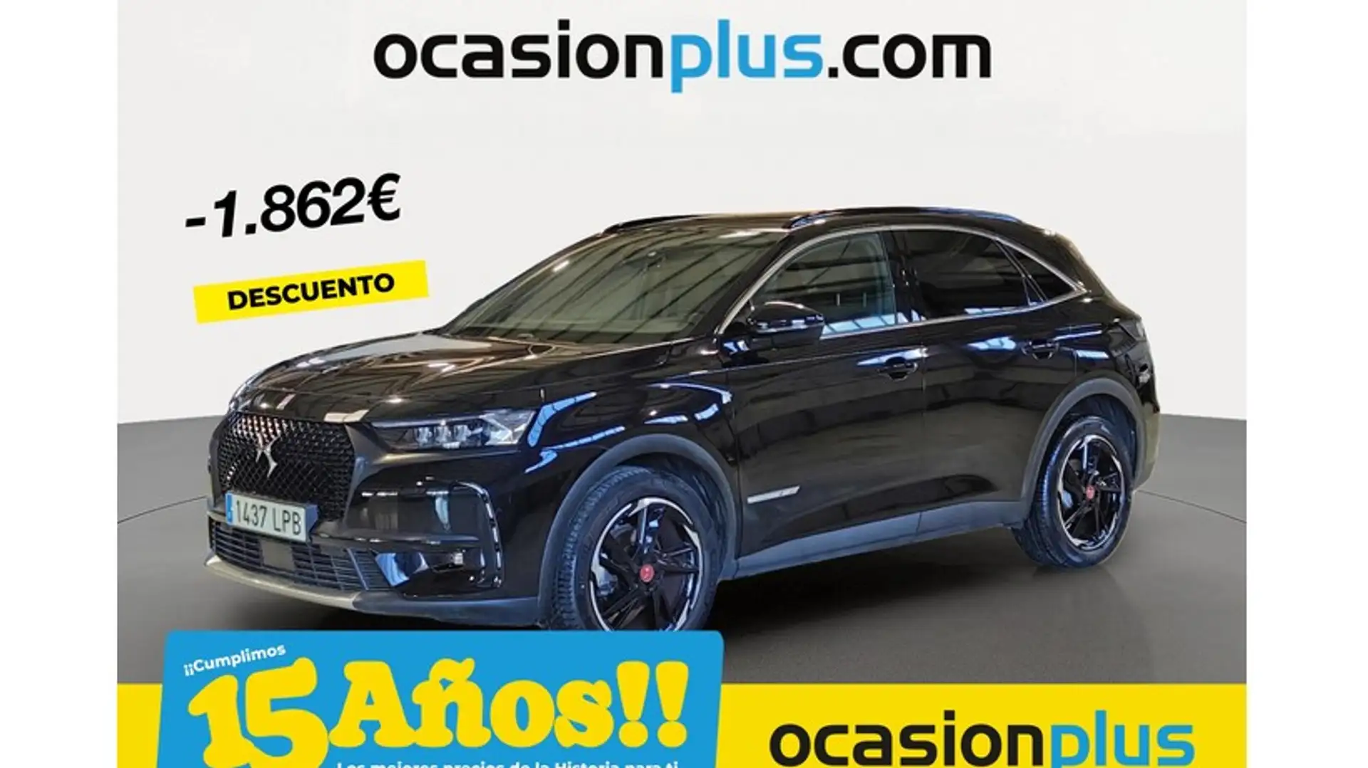 DS Automobiles DS 7 Crossback 1.2 PT. Performance Line 130 Aut. Negro - 1