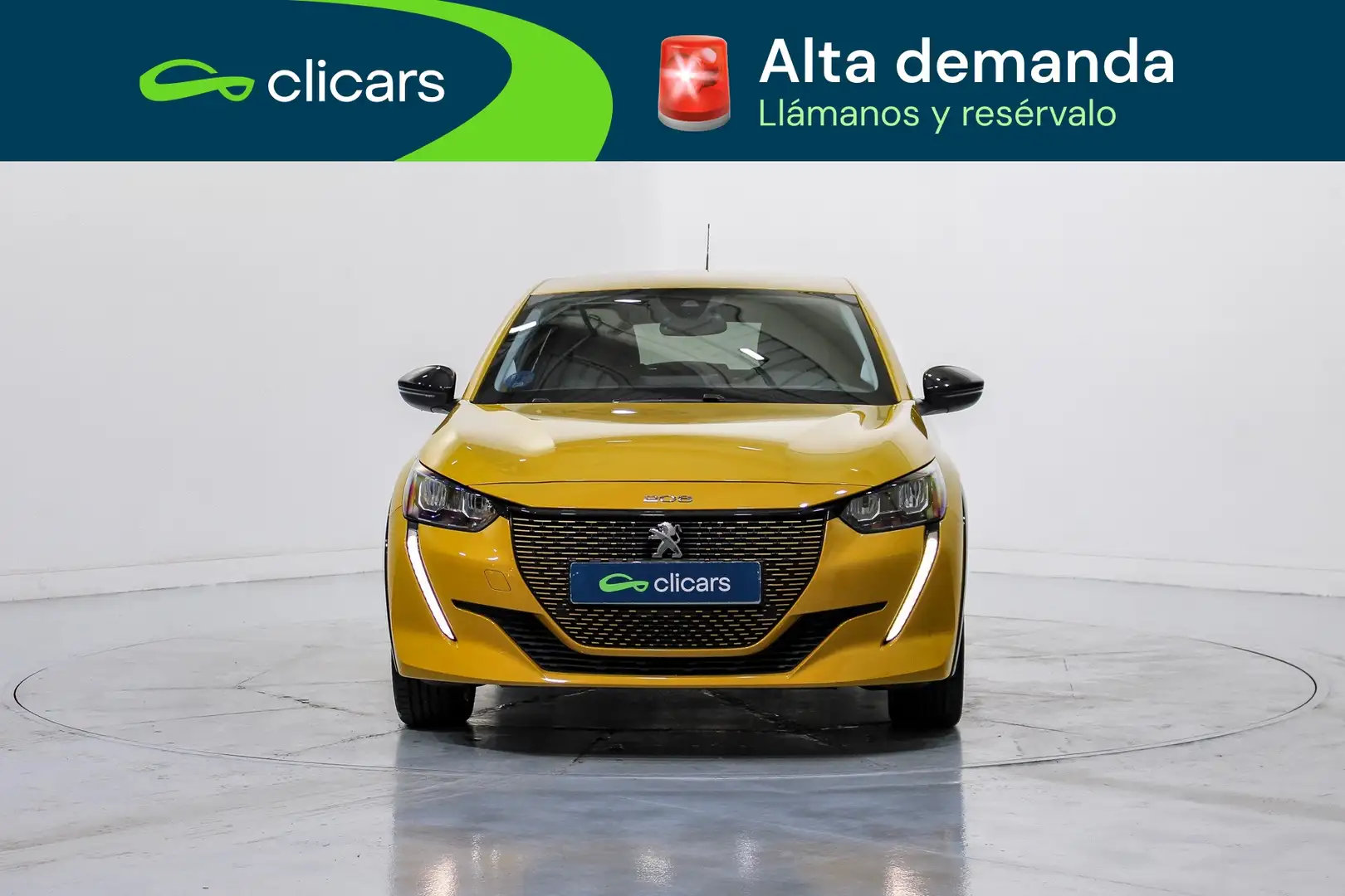Peugeot 208 Allure Eléctrico 100kW Amarillo - 2