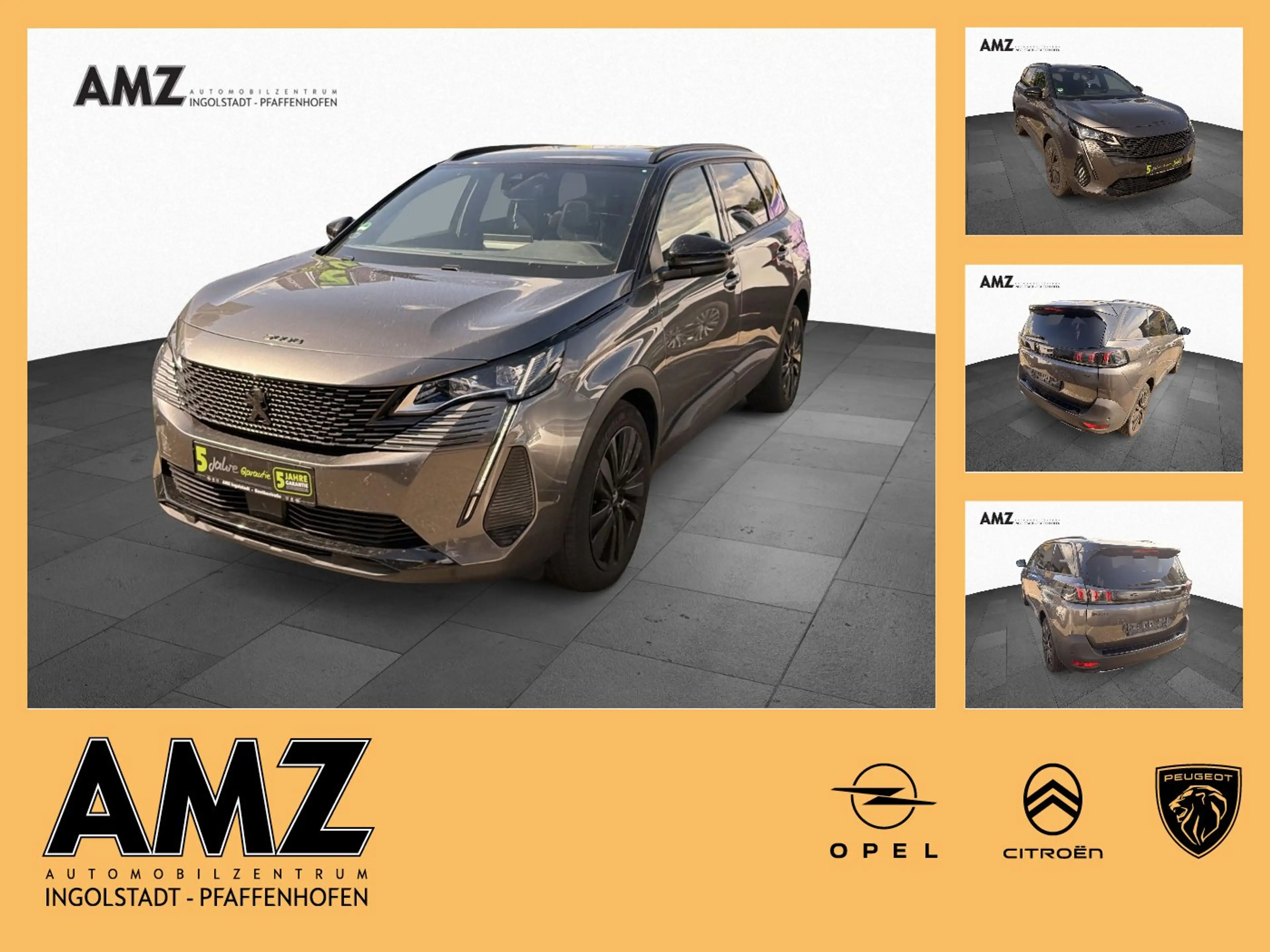 Peugeot 5008 GT 7-Sitzer ACC+LED+Navi+SHZ+Kam.