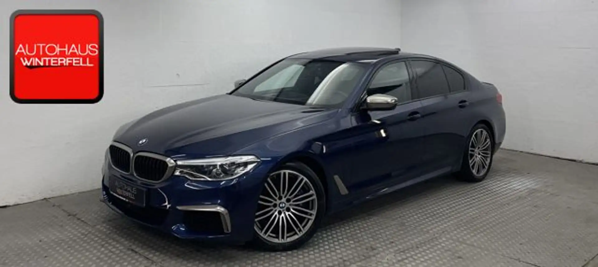 BMW M550 i xDrive GSD+LASER+SOFT+HUD+360+SITZKLIMA+ Blau - 1