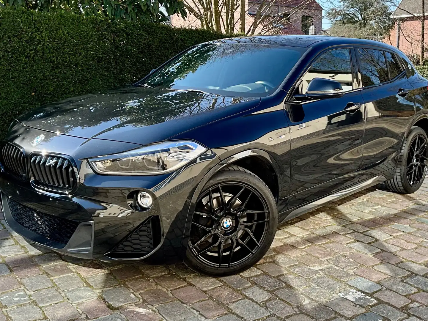 BMW X2 1.5i Automaat Pack M  ### 57000 km ### Schwarz - 1