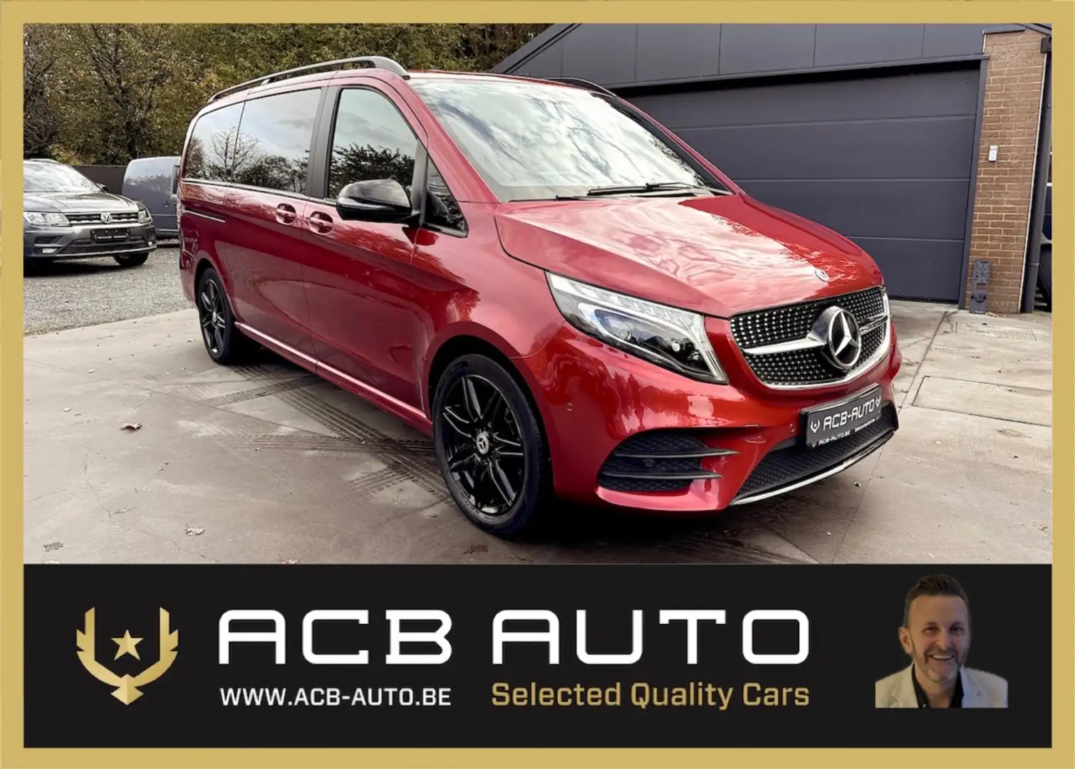 Mercedes-Benz V 300 V 300 d 4Matic AMG 9G-TRONIC Rouge - 1