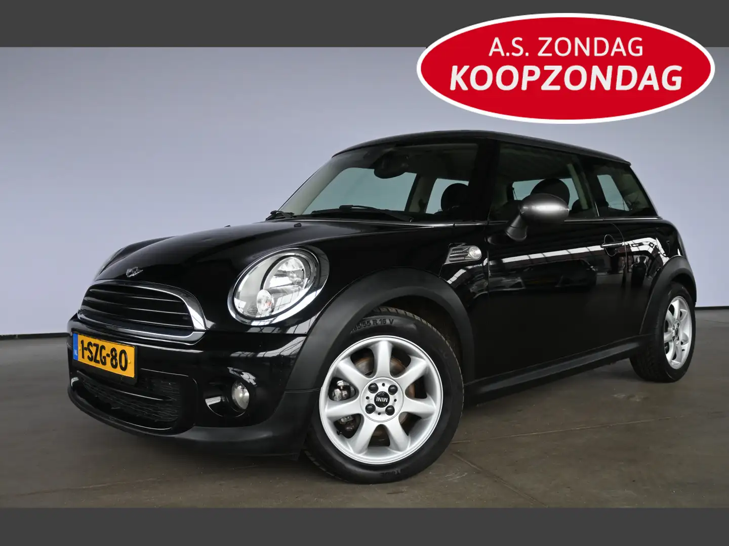MINI One D Mini 1.6 Holland Street Clima Cruise Control Stoel Negro - 1