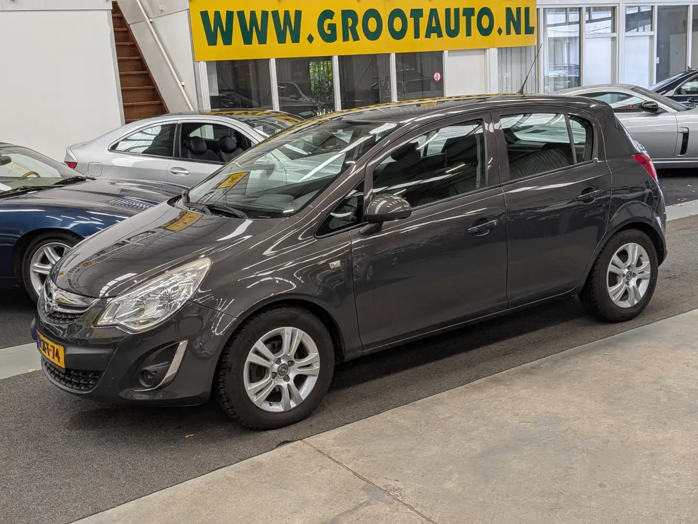 Opel Corsa 1.4-16V Design Edition Airco, Cruise Control, Stuu Gris - 1