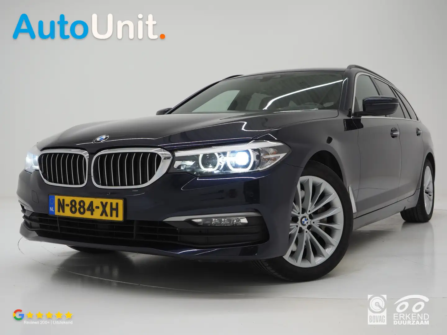 BMW 530 5-serie Touring 530i High Executive | Head Up | Le Blauw - 1