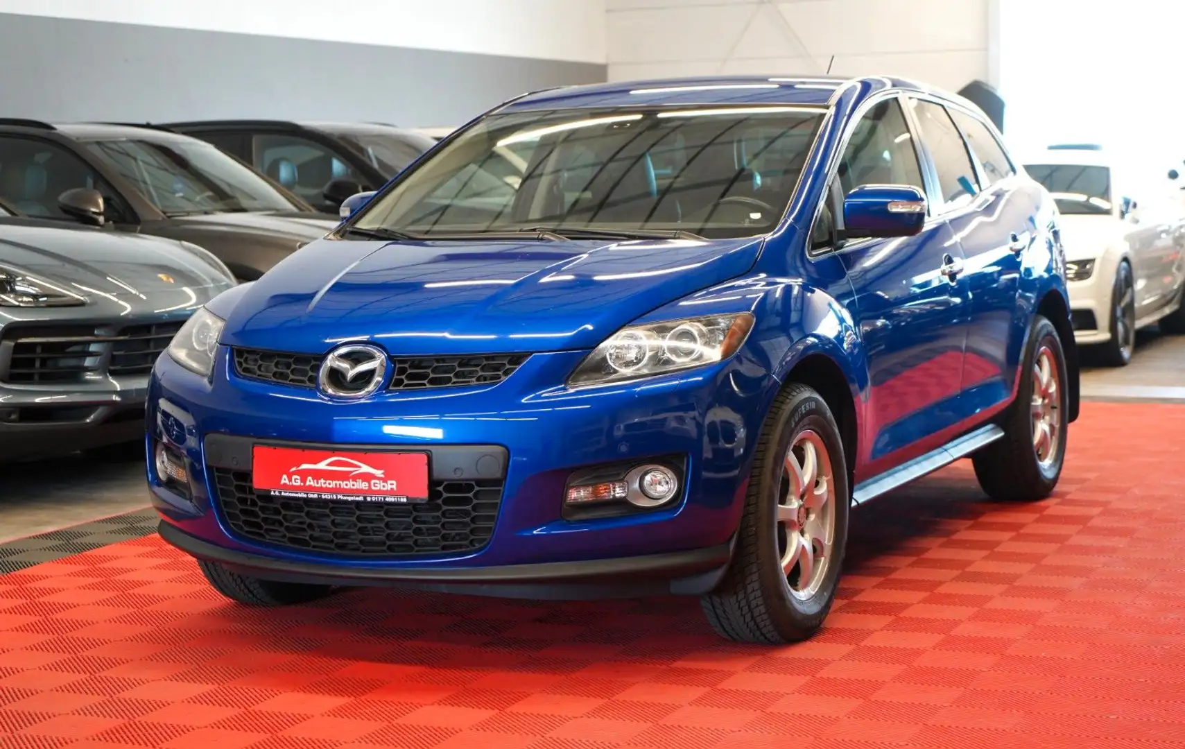 Mazda CX-7 2.3 Expression 2.Hand*6Gang*Xenon*Bose* Blau - 1