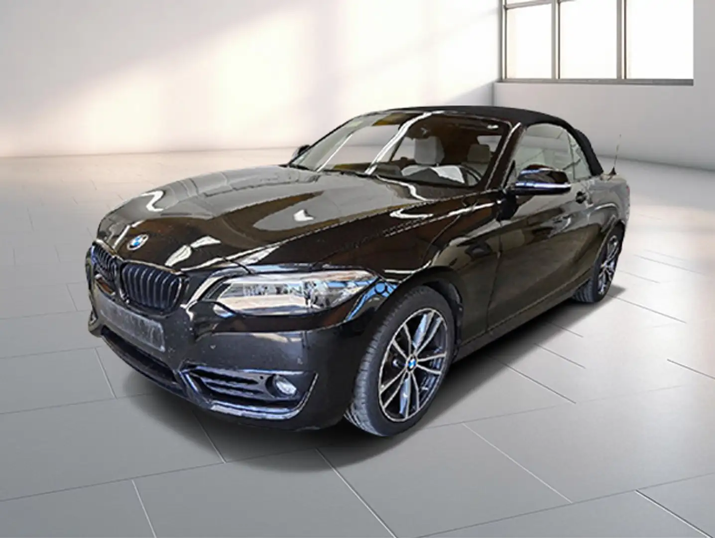 BMW 230 i Sport-Line Leder LED Harman-Kardon Чорний - 1