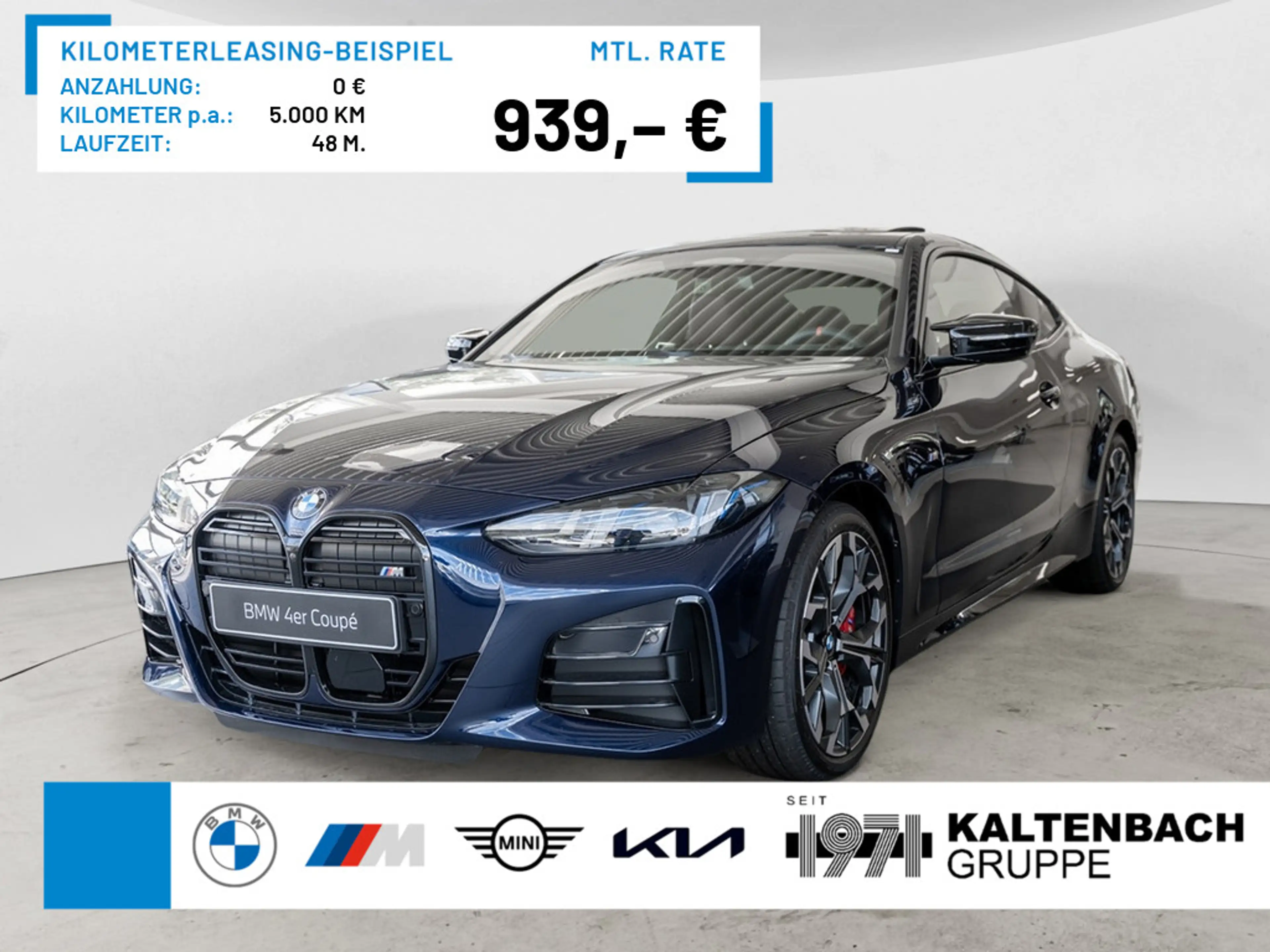 BMW 440 Mi xDrive FACEL. 360° LED HUD ACC AHK NAVI
