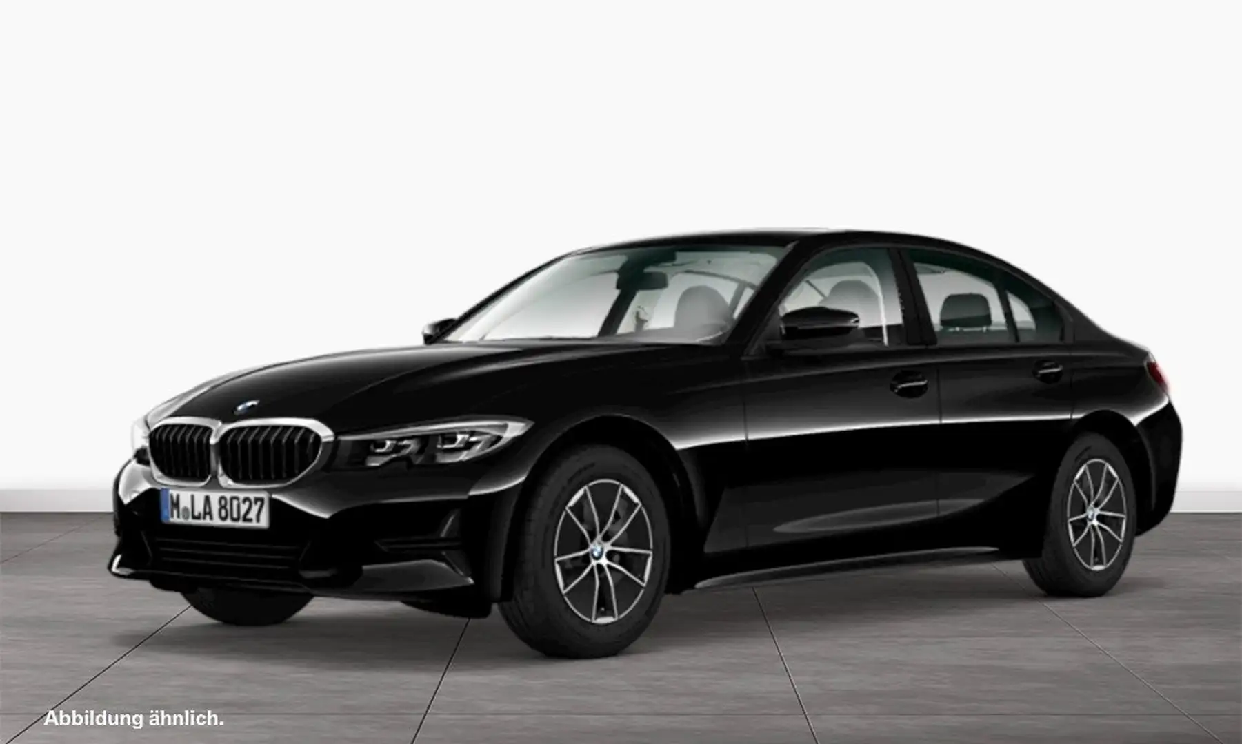 BMW 318 d Limousine DAB Tempomat Shz PDC Schwarz - 1
