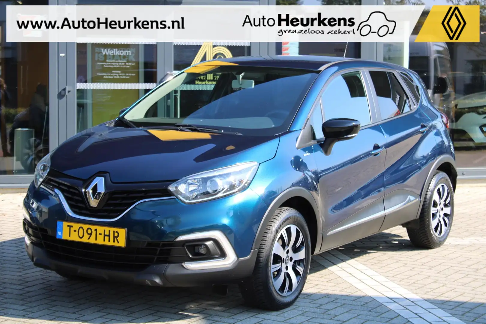 Renault Captur TCe 90 Limited | All Season Banden | Blauw - 1