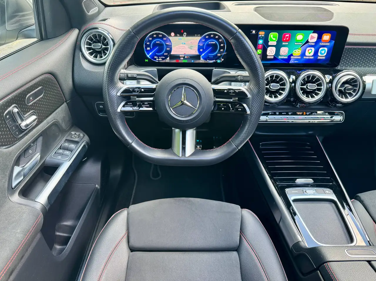 Mercedes-Benz EQB + AMG Line 7pl./Pano/360/Burmester/HUD, миниатюра 17