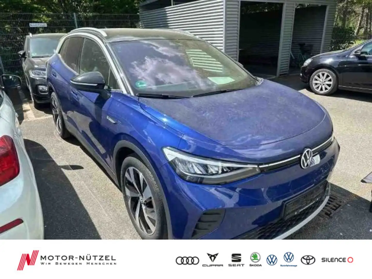 Volkswagen ID.4 Pro Performance 150kw NAVI+AHK+WÄRMEPUMPE Blau - 1