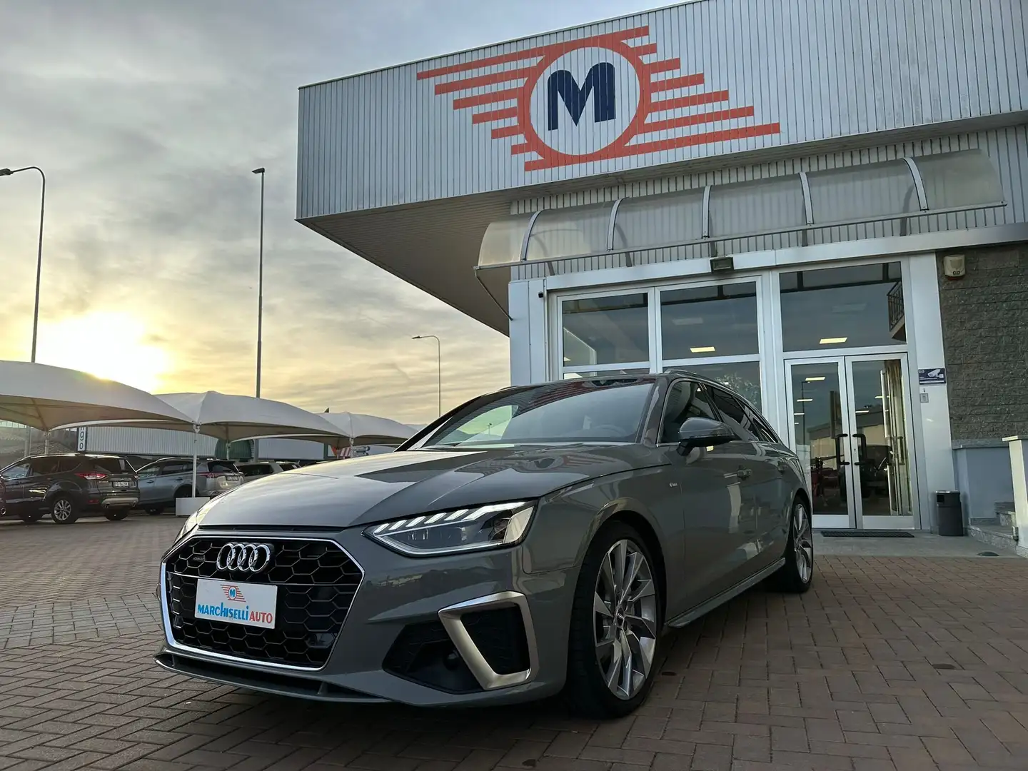 Audi A4 40 2.0 tdi S Line edition quattro 190cv s-tronic Gris - 2